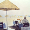 Perivolos, Santorini, oil on canvas, 100 x 140cm